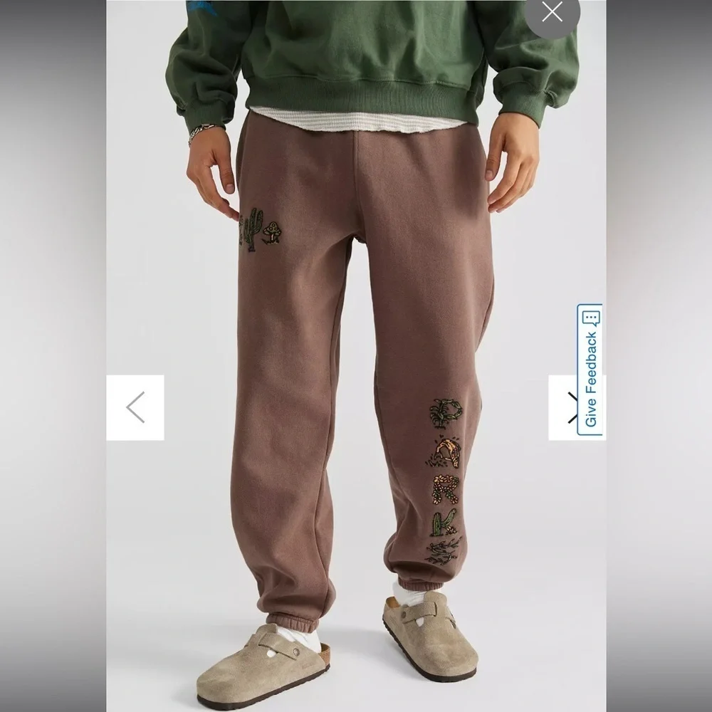 Parks Project ‘90s Doodle Jogger Sweatpant Large NWT - Picture 1 of 7